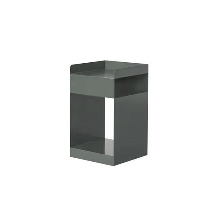 Danish Origami Style Metal Side Table – Minimalist Sculptural Design 12