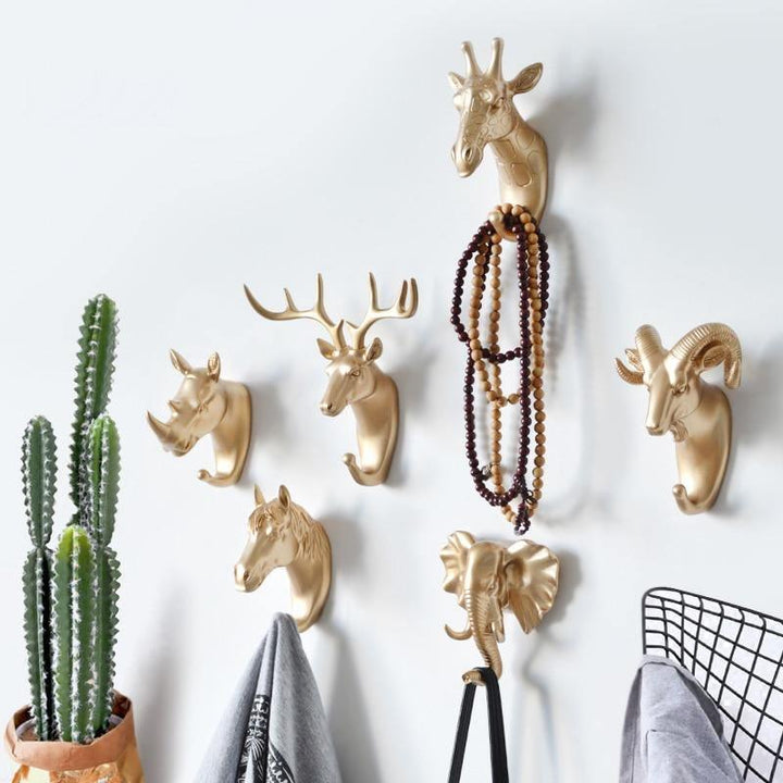Decorative Animal Wall Hooks – Unique Resin Hooks for Stylish Organization 0