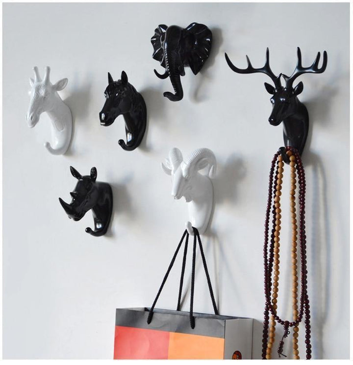 Decorative Animal Wall Hooks – Unique Resin Hooks for Stylish Organization 2