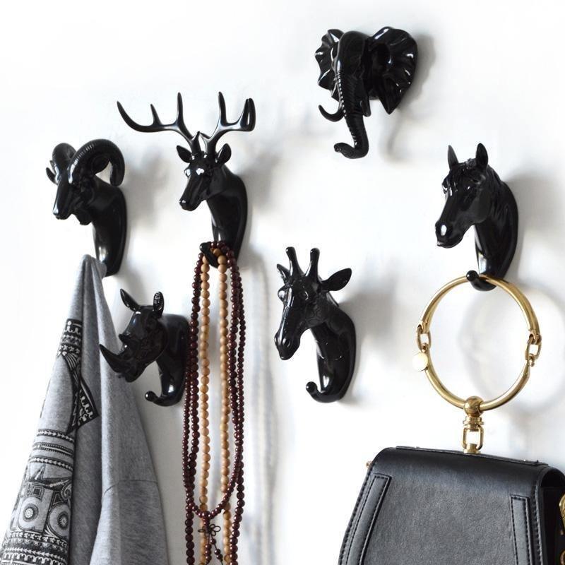 Decorative Animal Wall Hooks – Unique Resin Hooks for Stylish Organization 3