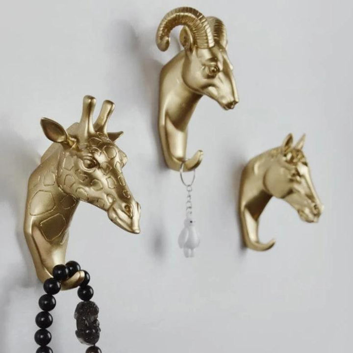 Decorative Animal Wall Hooks – Unique Resin Hooks for Stylish Organization 5
