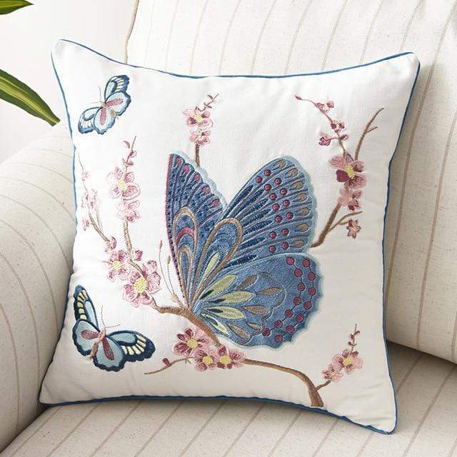 Decorative Cushion Cover with Traditional Embroidery – Country Style 45x45 cm 12
