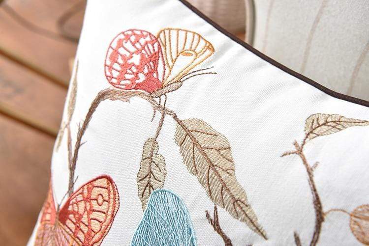 Decorative Cushion Cover with Traditional Embroidery – Country Style 45x45 cm 4
