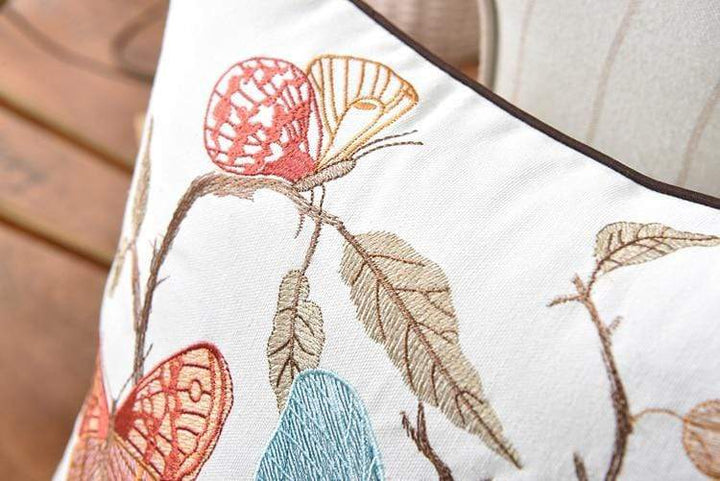 Decorative Cushion Cover with Traditional Embroidery – Country Style 45x45 cm 4
