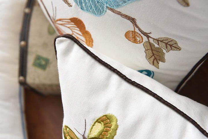 Decorative Cushion Cover with Traditional Embroidery – Country Style 45x45 cm 5
