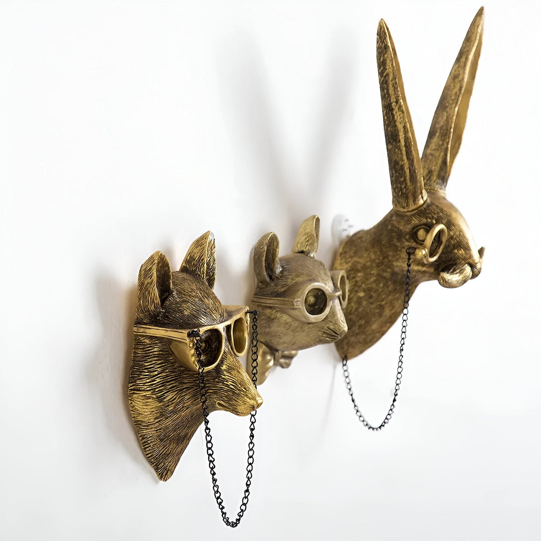 Decorative Wall Hook in Animal Design – Stylish Coat Hooks for Home Organization, High-Quality Synthetic Resin 2