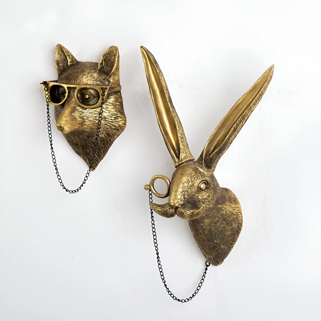 Decorative Wall Hook in Animal Design – Stylish Coat Hooks for Home Organization, High-Quality Synthetic Resin 3