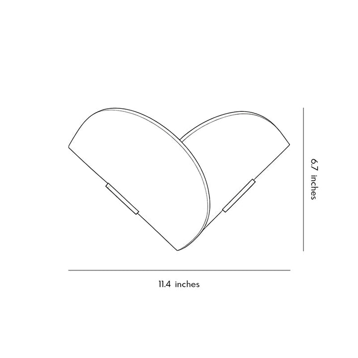 Designer LED Wall Light - Fan-Shaped Modern Wall Sconce in Stainless Steel and Marble - Warm 3000K Illumination for Living Room and Bedroom 7