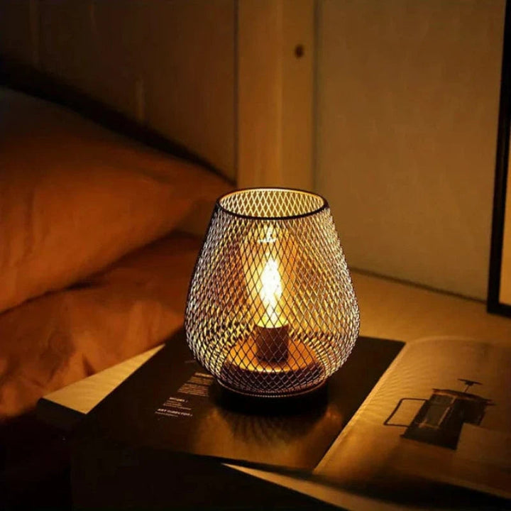 Dimmable LED Lantern Set – Battery Operated Metal Lanterns for Elegant Indoor and Outdoor Lighting 3