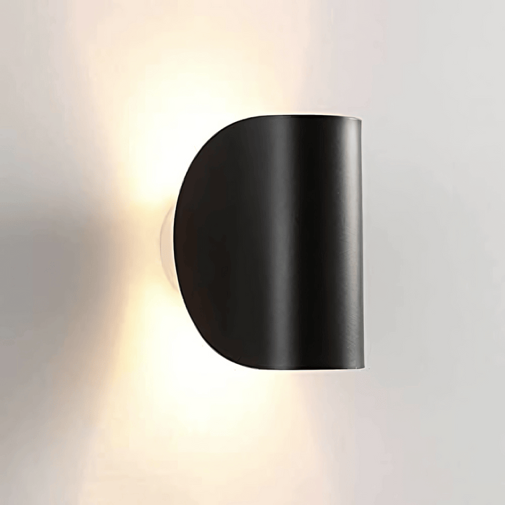 Dimmable LED Wall Lamp in Curved Design for Cozy Indoor Lighting – 10W Warm White 0