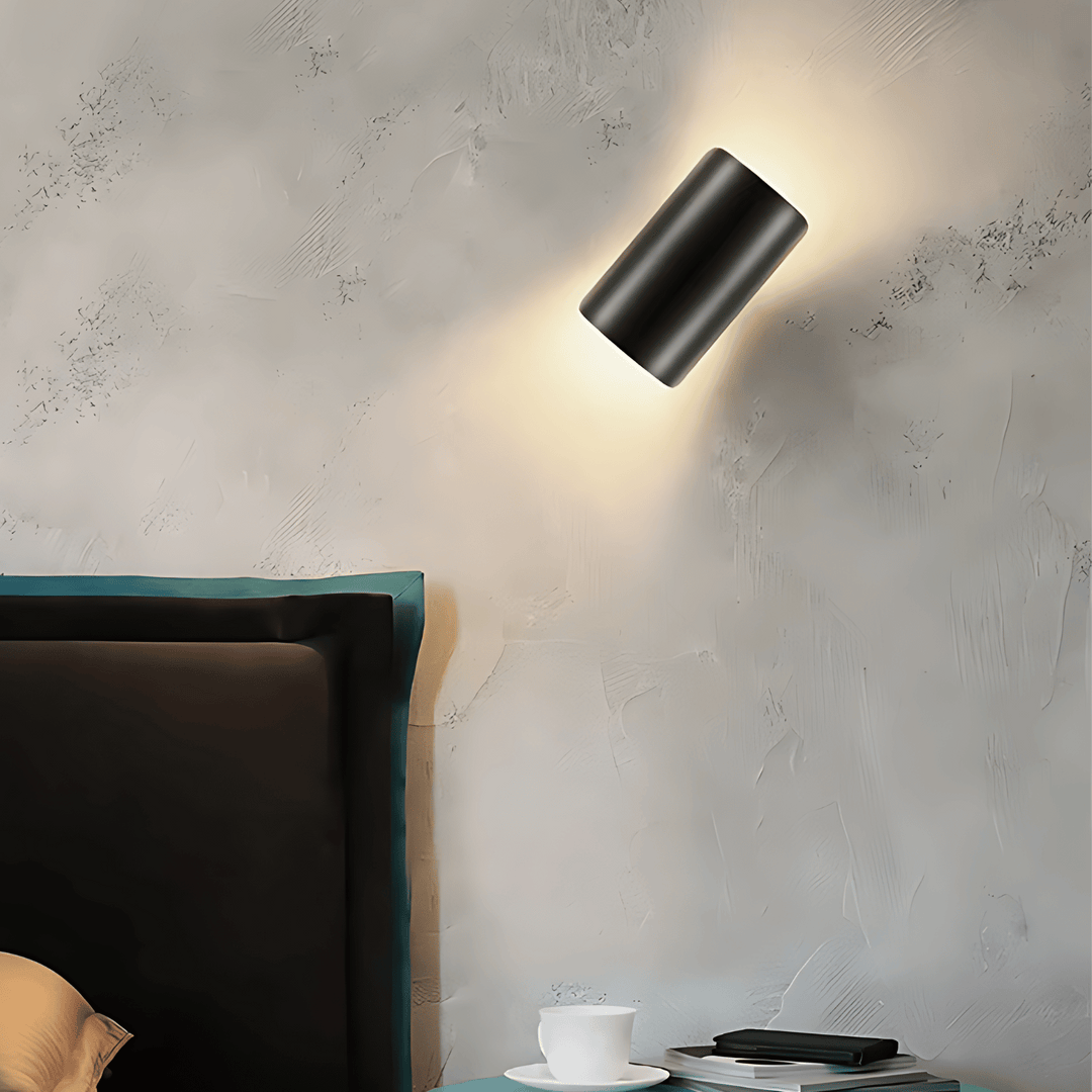 Dimmable LED Wall Lamp in Curved Design for Cozy Indoor Lighting – 10W Warm White 1