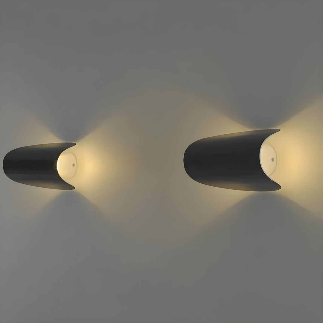Dimmable LED Wall Lamp in Curved Design for Cozy Indoor Lighting – 10W Warm White 7