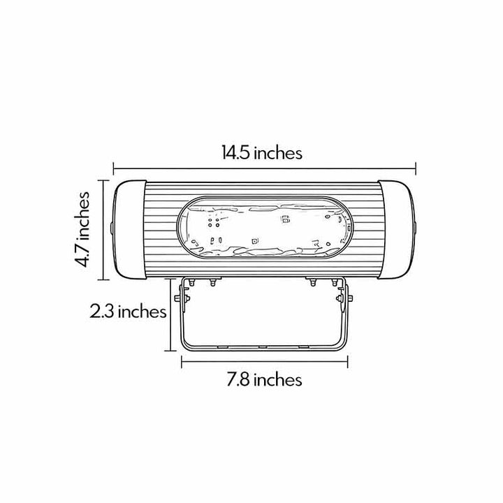 Dynamic LED Outdoor Spotlight with Water Ripple Effect – Low Voltage Landscape Light, Waterproof Garden Illumination 8