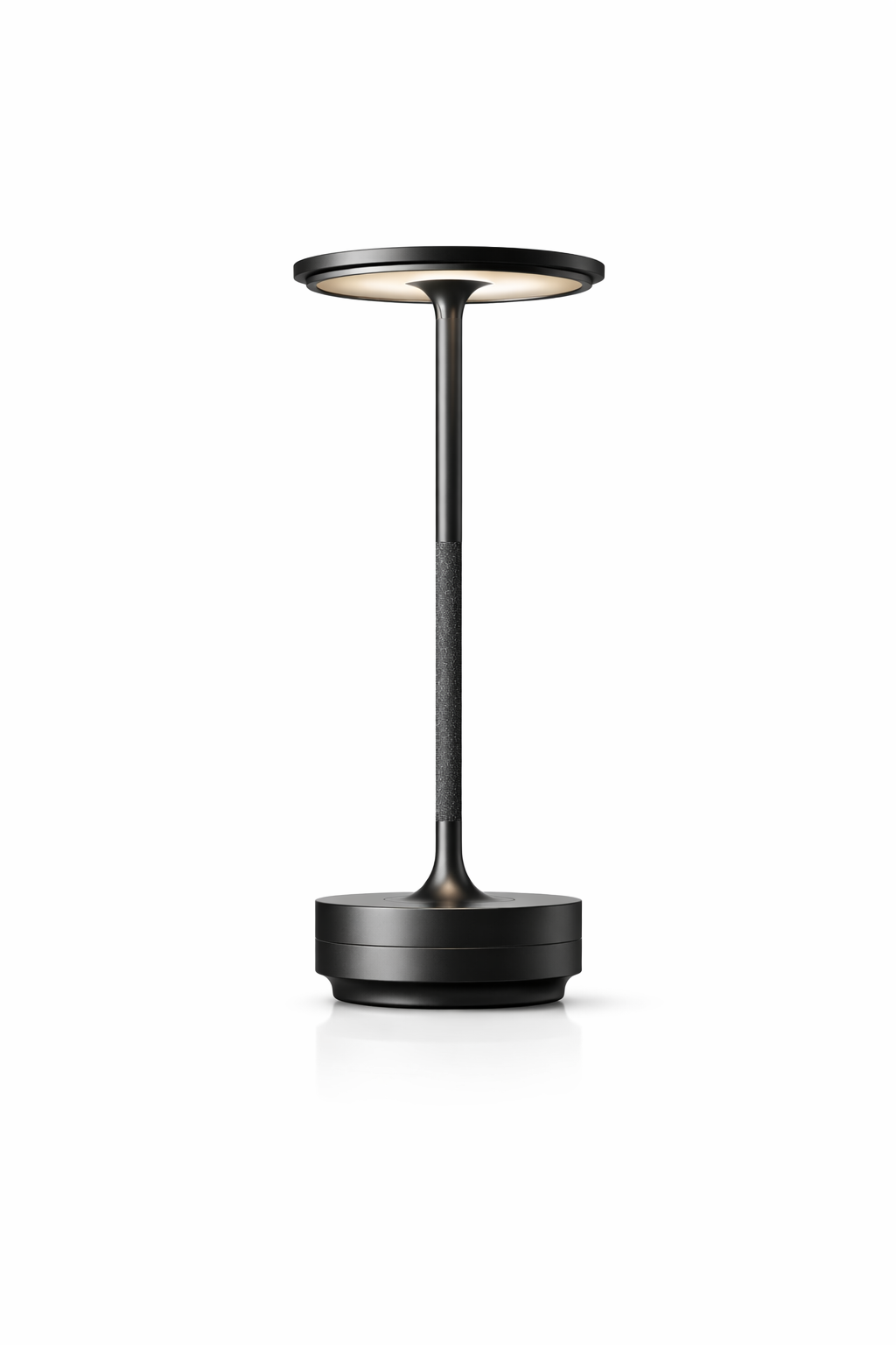 Dynamo LED Table Lamp - Touch Control, Dimmable, Copper & Crystal Finish - Ideal for Bedside or Desk Use 0