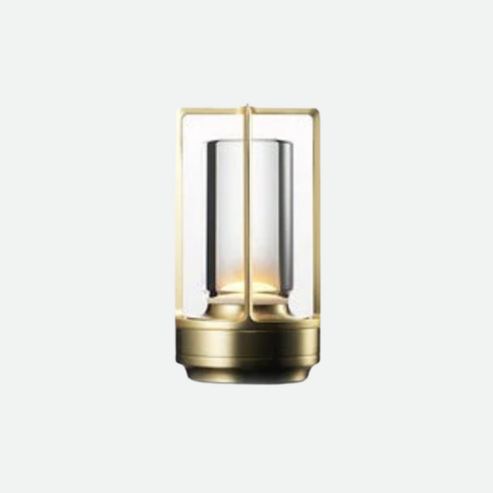 Dynamo LED Table Lamp - Touch Control, Dimmable, Copper & Crystal Finish - Ideal for Bedside or Desk Use 10