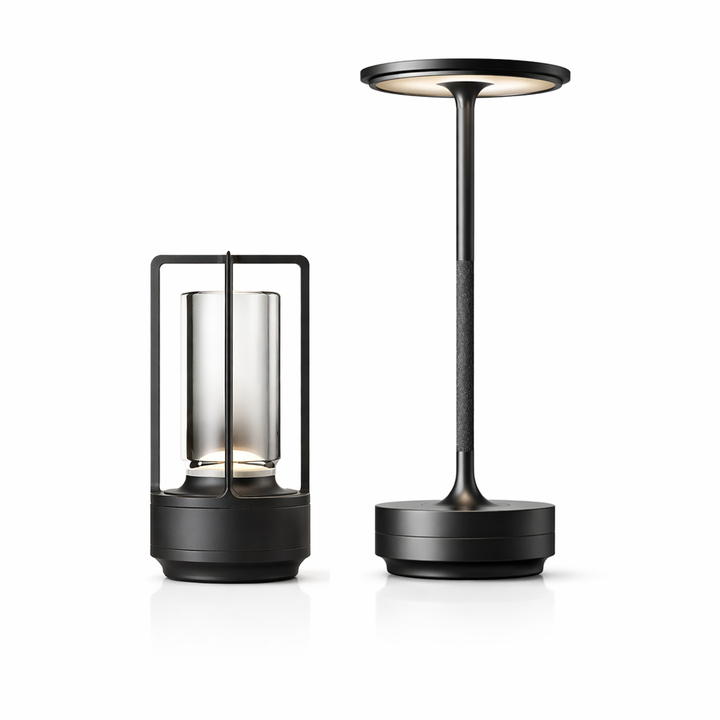 Dynamo LED Table Lamp - Touch Control, Dimmable, Copper & Crystal Finish - Ideal for Bedside or Desk Use 2