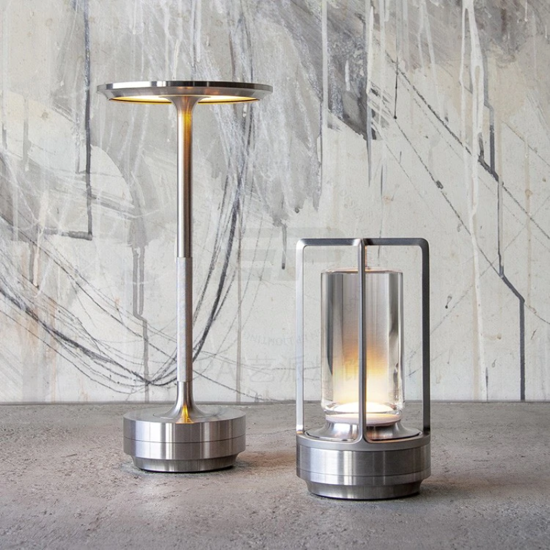 Dynamo LED Table Lamp - Touch Control, Dimmable, Copper & Crystal Finish - Ideal for Bedside or Desk Use 3