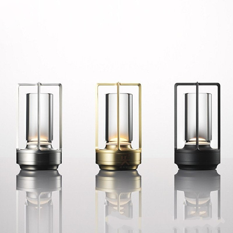 Dynamo LED Table Lamp - Touch Control, Dimmable, Copper & Crystal Finish - Ideal for Bedside or Desk Use 6