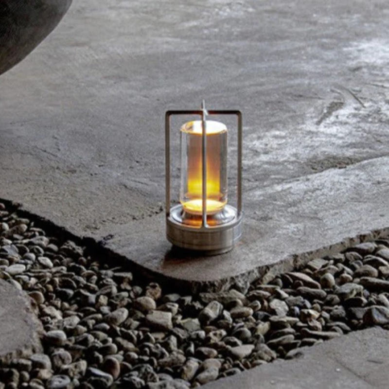 Dynamo LED Table Lamp - Touch Control, Dimmable, Copper & Crystal Finish - Ideal for Bedside or Desk Use 7