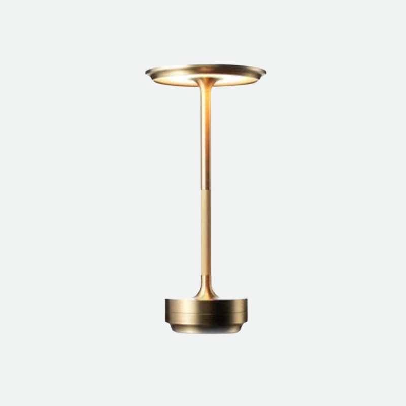 Dynamo LED Table Lamp - Touch Control, Dimmable, Copper & Crystal Finish - Ideal for Bedside or Desk Use 9