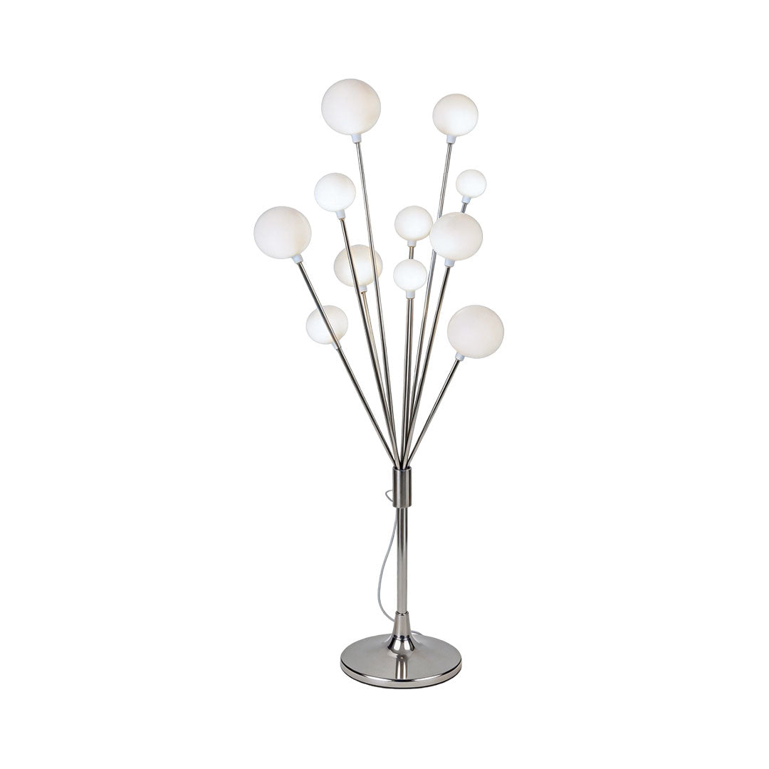 Elegant Floor Lamp Decor with Happiness Fruit Tree Design – Gold and Silver Options 10