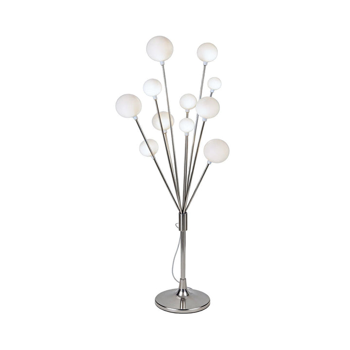 Elegant Floor Lamp Decor with Happiness Fruit Tree Design – Gold and Silver Options 10