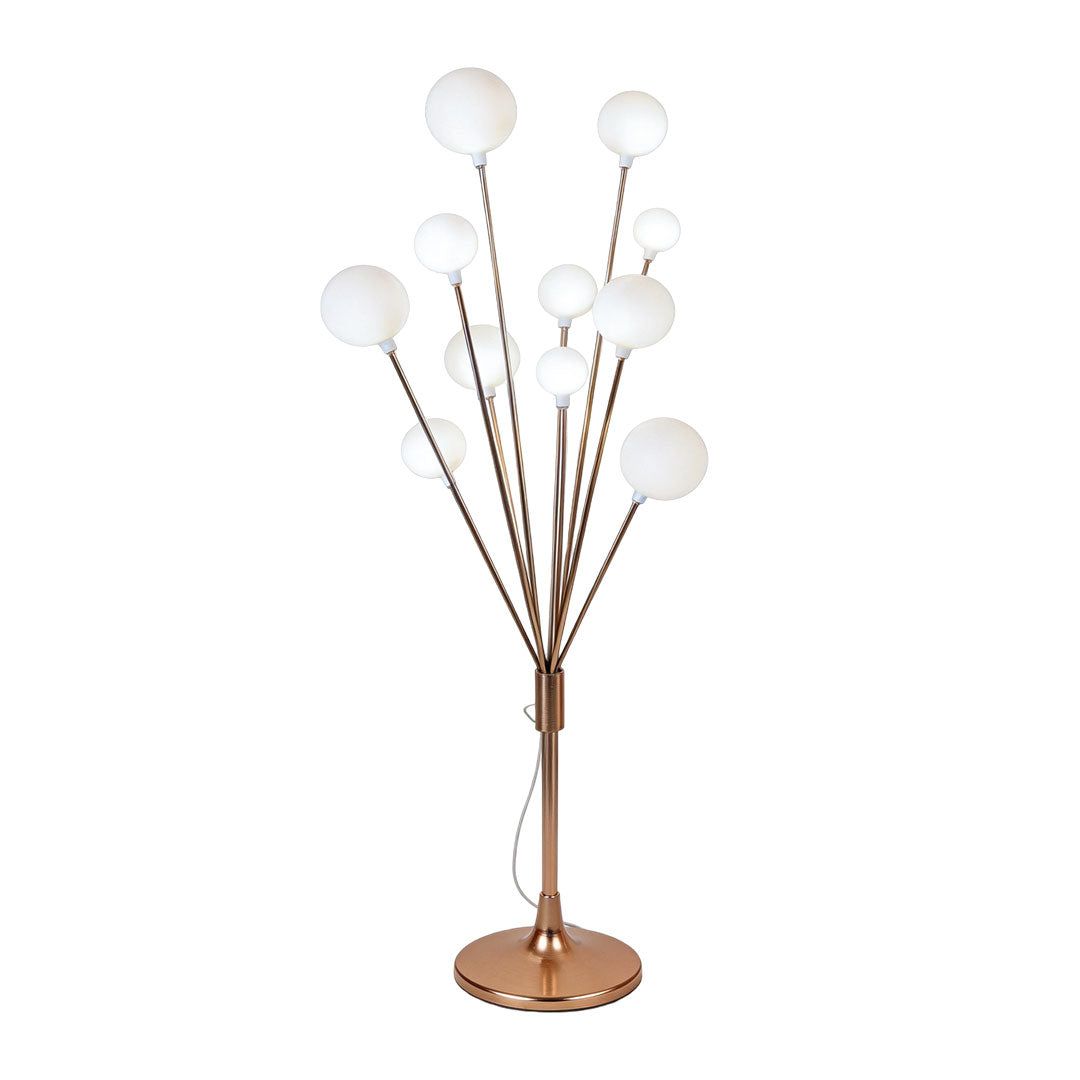 Elegant Floor Lamp Decor with Happiness Fruit Tree Design – Gold and Silver Options 11