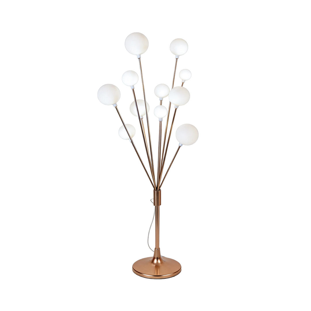 Elegant Floor Lamp Decor with Happiness Fruit Tree Design – Gold and Silver Options 12