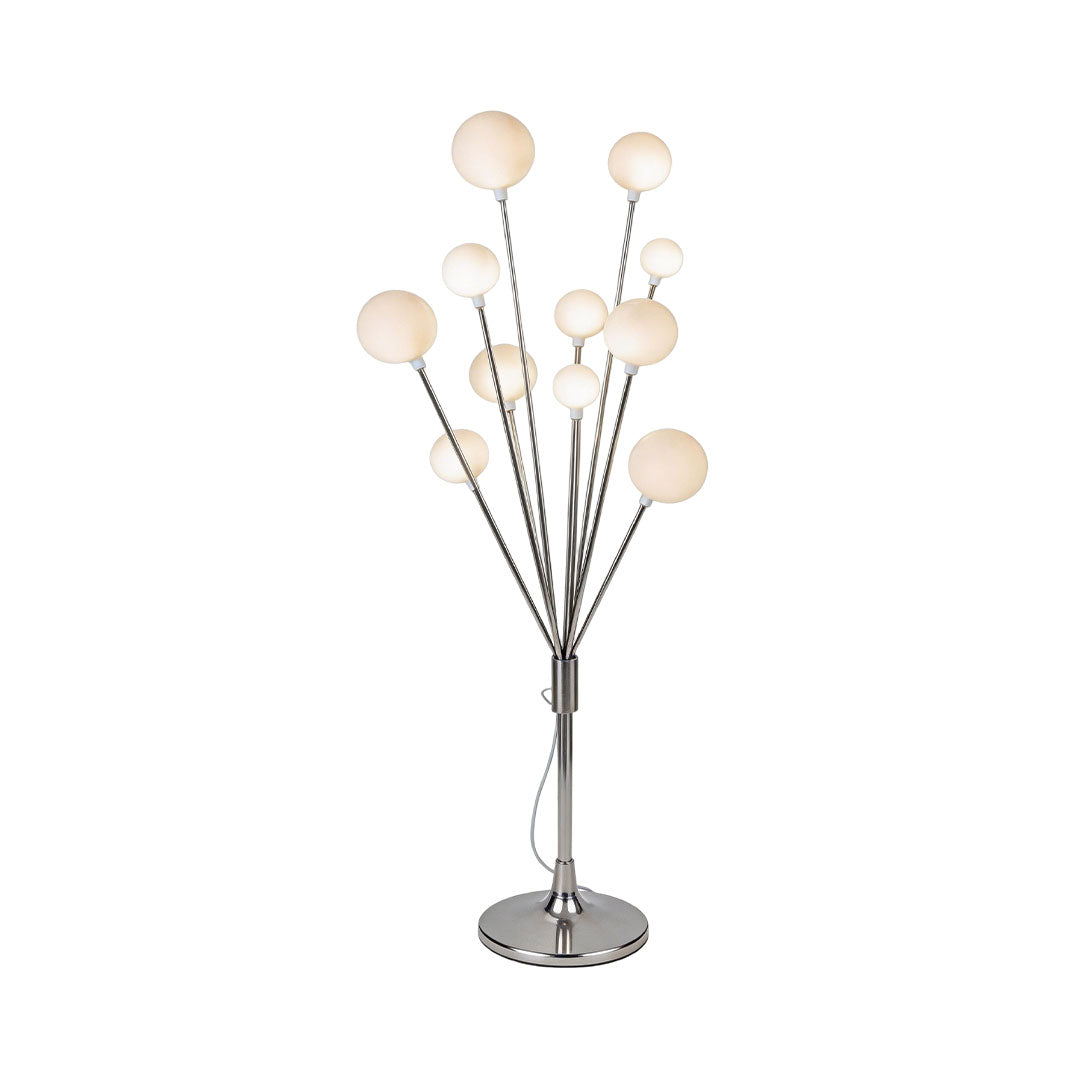 Elegant Floor Lamp Decor with Happiness Fruit Tree Design – Gold and Silver Options 15