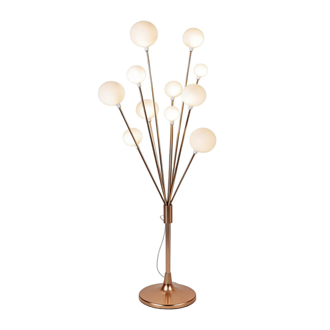 Elegant Floor Lamp Decor with Happiness Fruit Tree Design – Gold and Silver Options 9