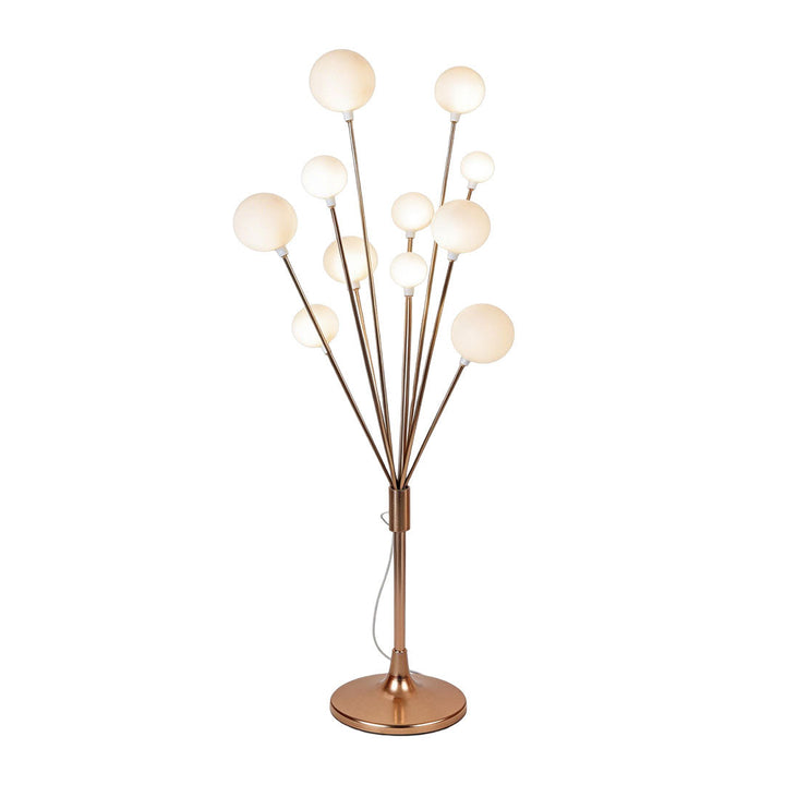 Elegant Floor Lamp Decor with Happiness Fruit Tree Design – Gold and Silver Options 9