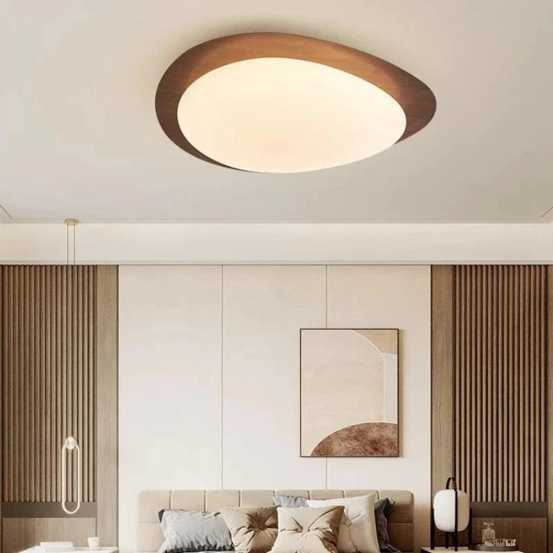 Elegant LED Flush Mount Ceiling Light – Minimalist Cloud Design with Adjustable Brightness for Modern Home Decor 2
