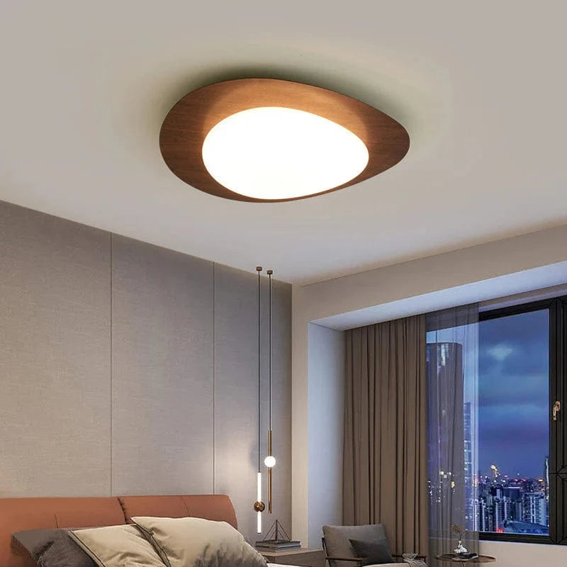 Elegant LED Flush Mount Ceiling Light – Minimalist Cloud Design with Adjustable Brightness for Modern Home Decor 3