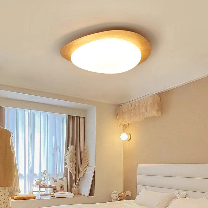 Elegant LED Flush Mount Ceiling Light – Minimalist Cloud Design with Adjustable Brightness for Modern Home Decor 5