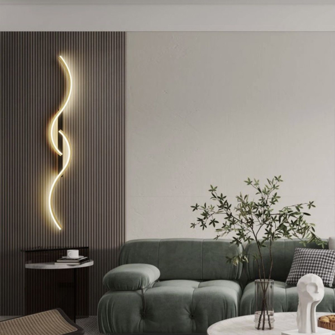 Elegant LED Wall Lamp in Aluminum – Stylish Indoor Lighting for Modern Spaces 1