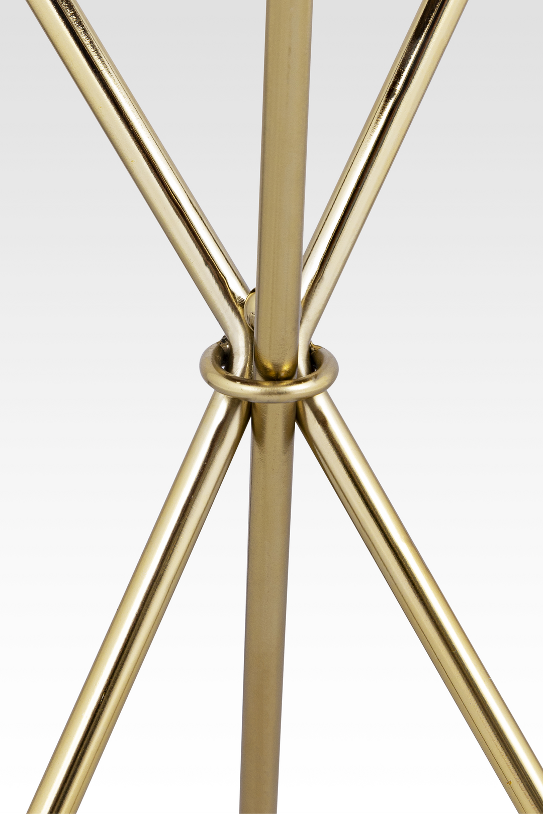 Elegant Mango Wood End Table with Removable Tray and Gold Tripod Base – Stylish Side Table for Living Room, Small Space Solution 4
