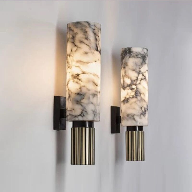 Elegant Marble Wall Lamp with Integrated LED Light – Modern Design for Stylish Interiors 6