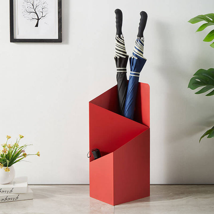 Elegant Metal Umbrella Stand Indoor with Scandinavian Design – Durable and Stylish Holder for Hallway, Office or Entrance 0
