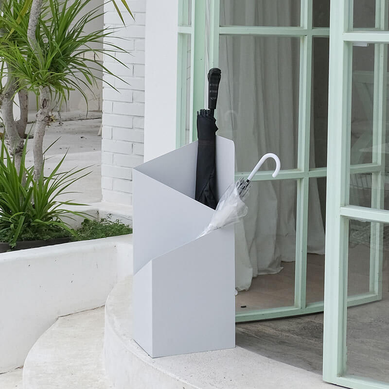 Elegant Metal Umbrella Stand Indoor with Scandinavian Design – Durable and Stylish Holder for Hallway, Office or Entrance 5