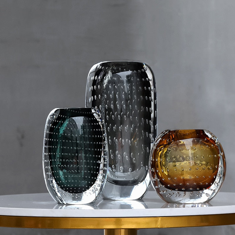 Elegant Murano Glass Vase – Timeless Design for Home Décor 7