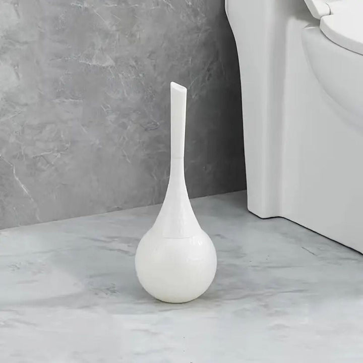 Elegant Toilet Brush with Ergonomic Handle and Discreet Storage Stand – High-Quality ABS Design 5