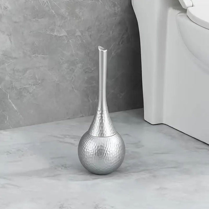 Elegant Toilet Brush with Ergonomic Handle and Discreet Storage Stand – High-Quality ABS Design 6