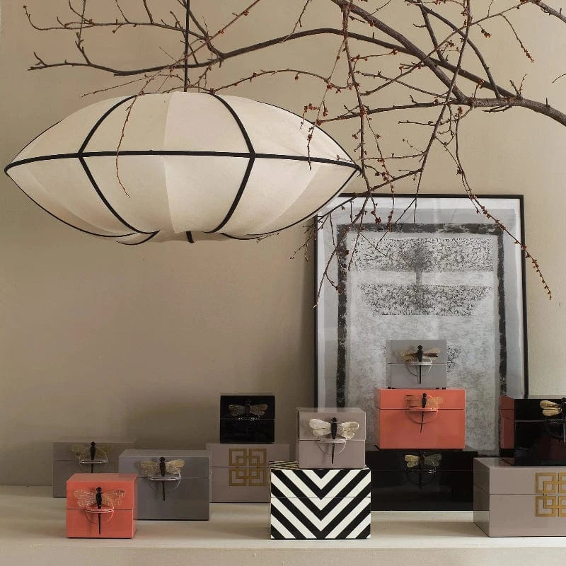 Elegant UFO Pendant Light – Silk Hanging Lamp for Cozy Ambiance in Multiple Colors and Sizes 3