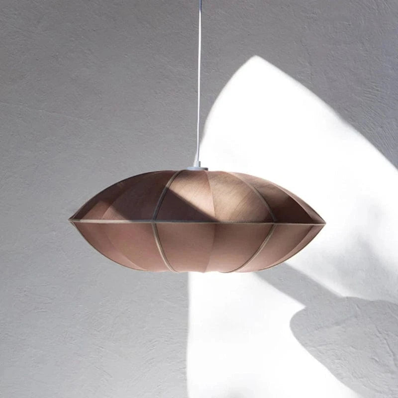 Elegant UFO Pendant Light – Silk Hanging Lamp for Cozy Ambiance in Multiple Colors and Sizes 9