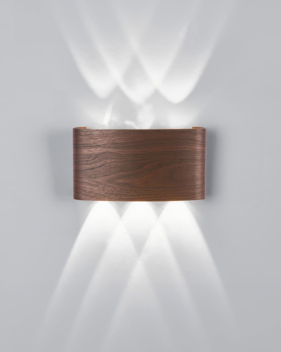 Elegant Wall Lamp with Wood Grain Finish – 10W LED Indoor and Outdoor Lighting 11