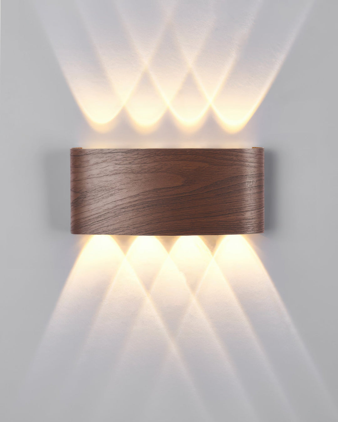 Elegant Wall Lamp with Wood Grain Finish – 10W LED Indoor and Outdoor Lighting 13
