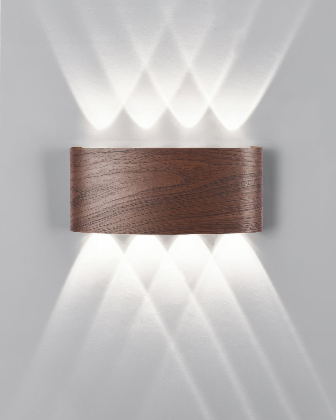 Elegant Wall Lamp with Wood Grain Finish – 10W LED Indoor and Outdoor Lighting 18