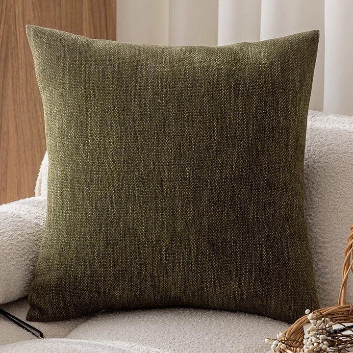 French Retro Jacquard Throw Pillow Cover with Black Piping – 60% Cotton and 40% Polyester Decorative Pillow Cover 8
