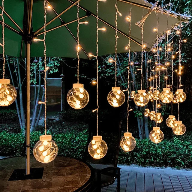 GlowAura Waterproof Solar Outdoor Lighting – LED Garden Lights for Enchanting Landscape Ambiance, Easy Installation, Energy Efficient 0