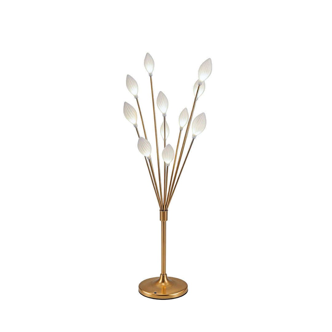 Gold Floor Lamp with Adjustable Light – Elegant Olive Fruit Design for Weddings, Two Sizes and Color Temperatures 0